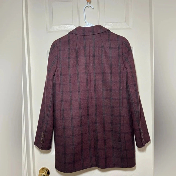 Madewell Plus Larsen Blazer in Windowpane - Picture 8 of 10